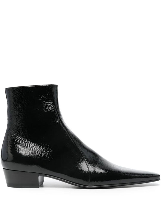 Saint Laurent - Botines con tacón de 35mm