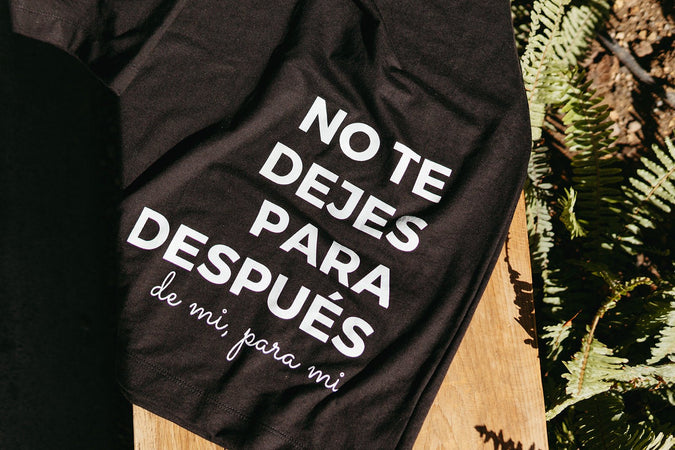 CAMISETA OVERSIZED DE MI, PARA MI