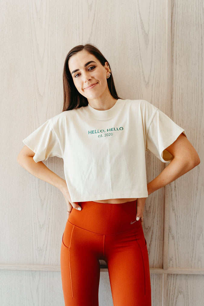 CROP TOP HELLO HELLO