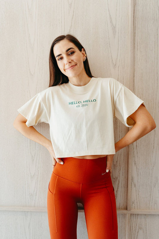 CROP TOP HELLO HELLO