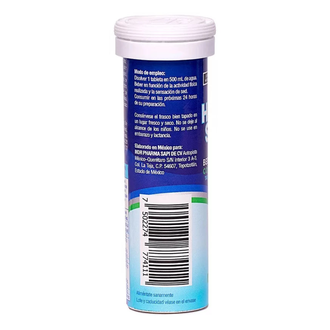 Hydrashot Electrolitos En Tabletas Efervescentes - Lima-Limón - 10 Tab