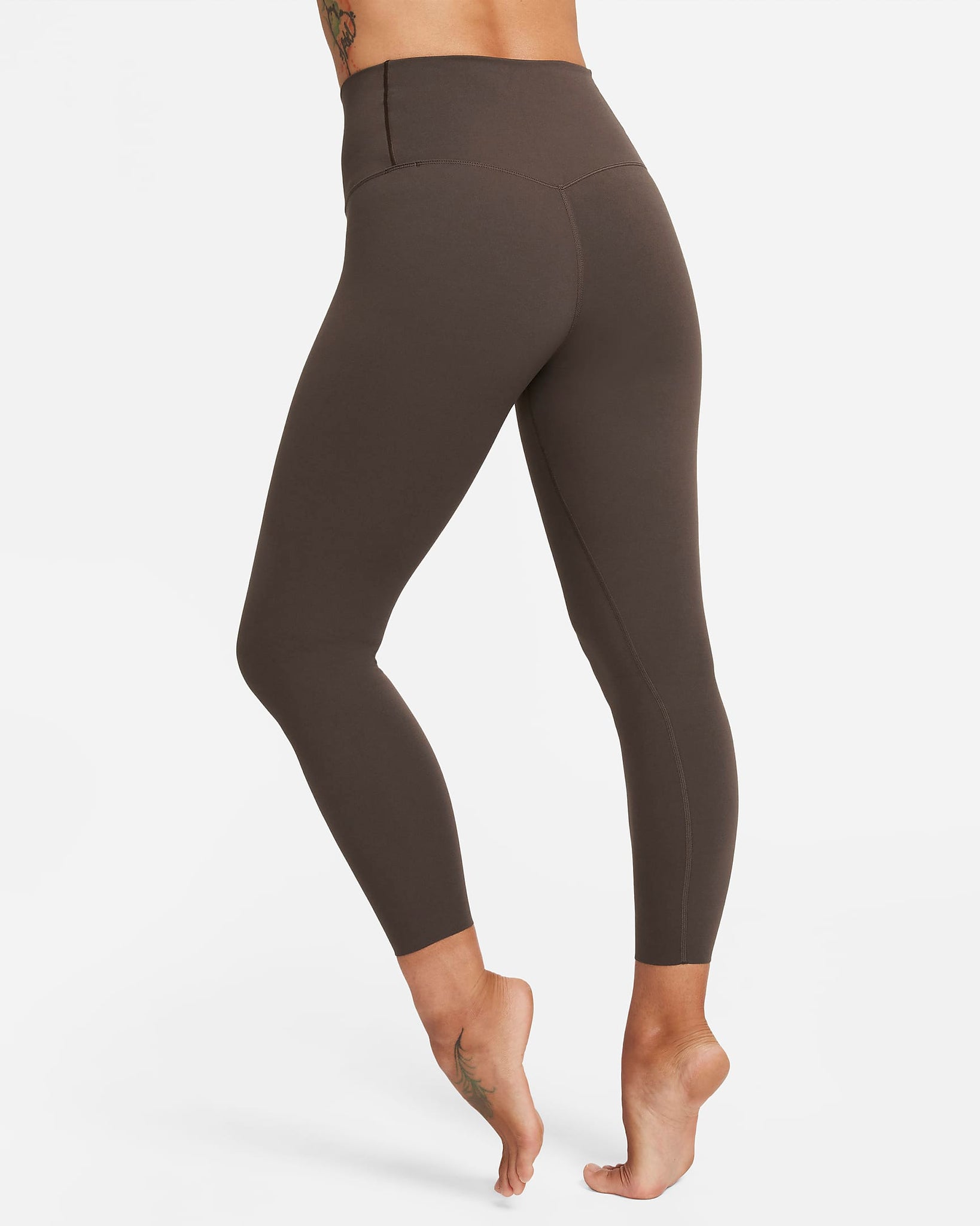 Nike Zenvy - Leggings de tiro alto de 7/8 de baja sujeción para mujer