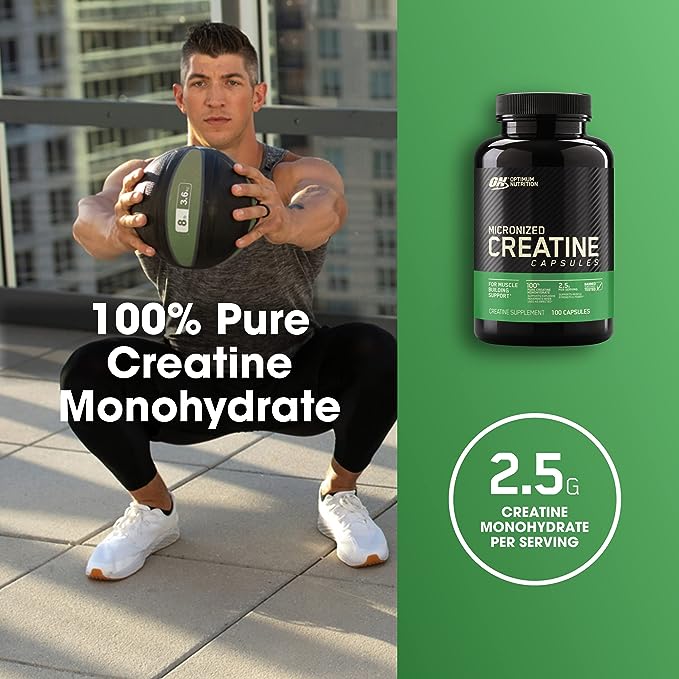 Optimum Nutrition - Creatina - 100 cap
