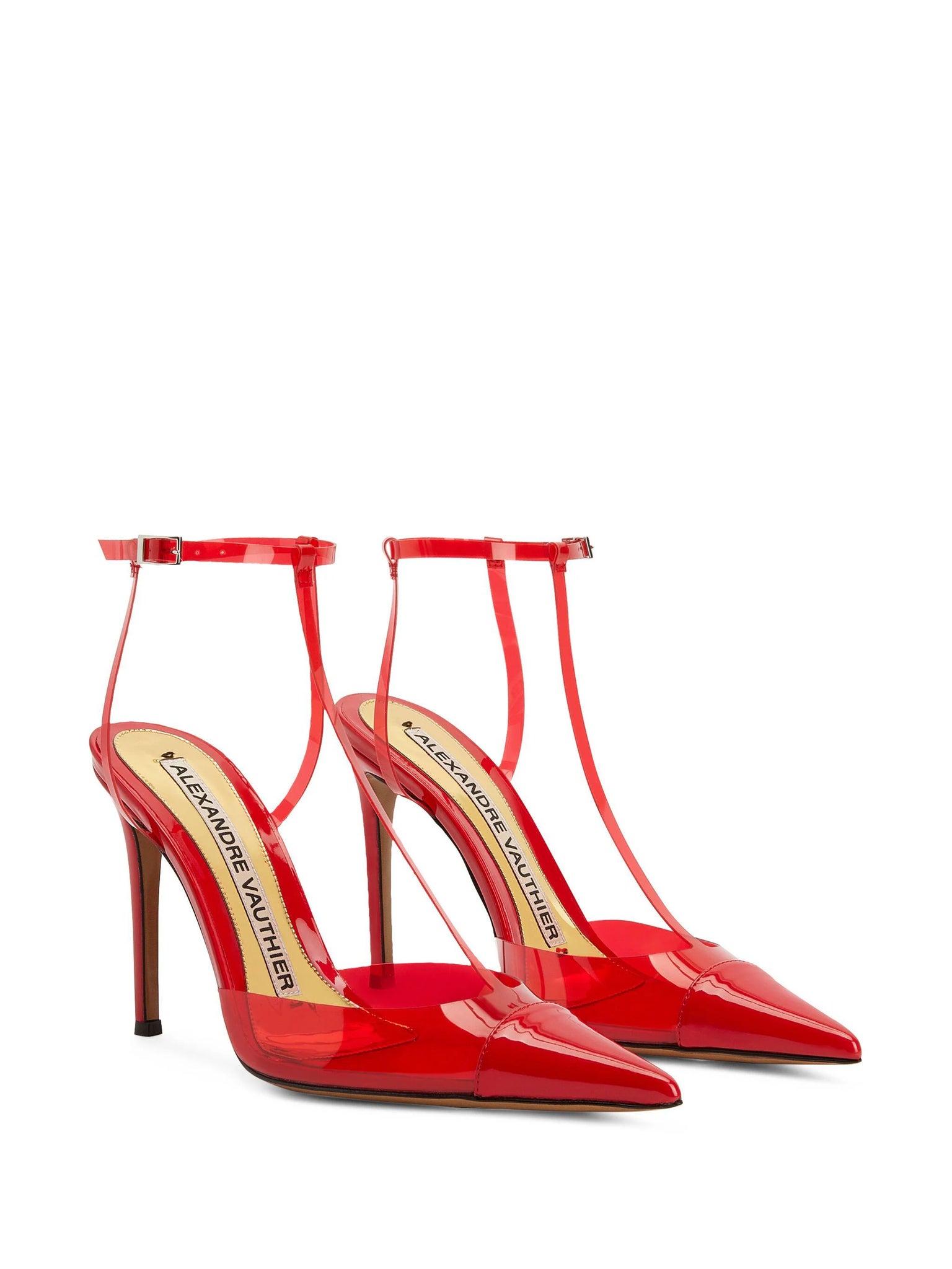 Alexandre Vauthier - Zapatillas con tira en el tobillo y tacón de 90mm