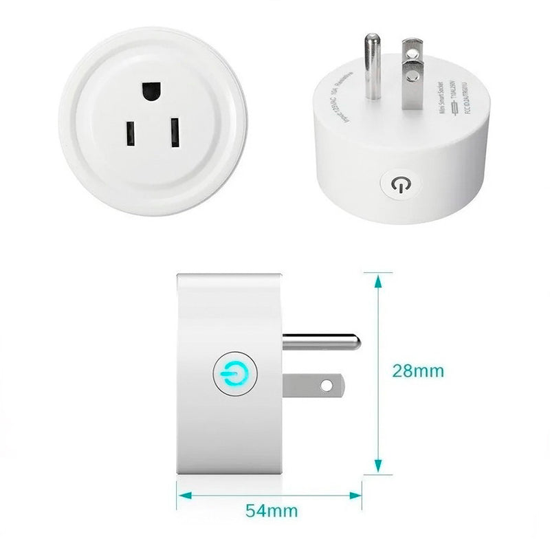 Enchufe Inteligente Wifi Compatible Con Alexa Y Google Home