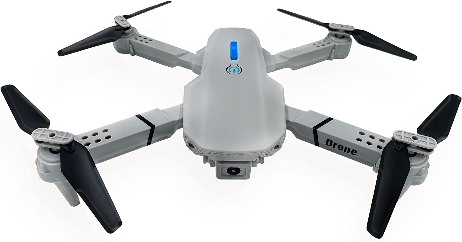 Mini Drone Con Cámara Cuadricoptero, Control Remoto Y Estuche