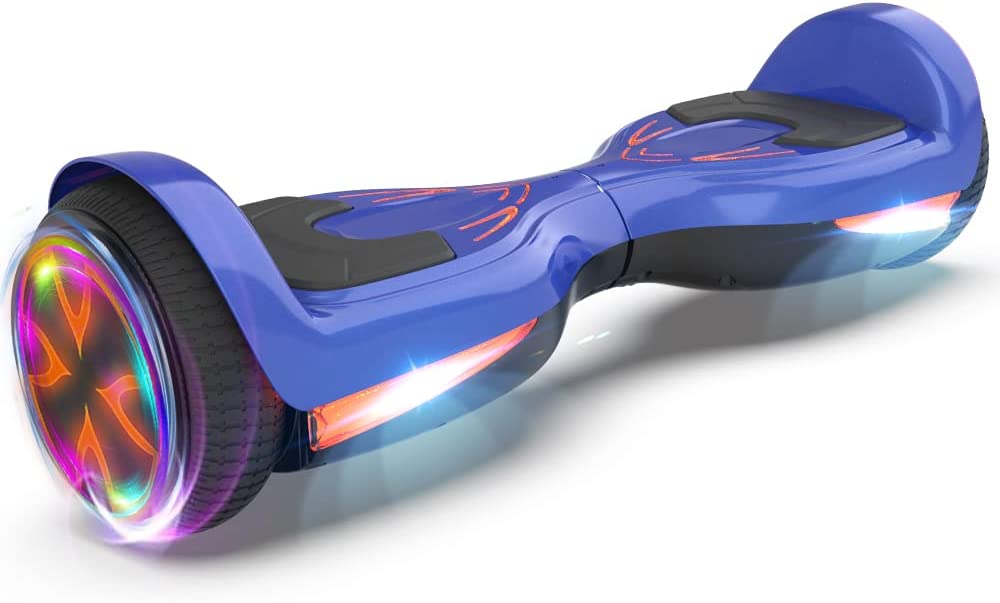 Hoverboard Patineta Eléctrica con Luces Led y Bluetooth