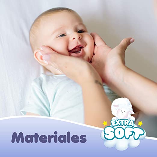 BBtips Sensitive Pañales, Talla Grande/4, 132 Pañales
