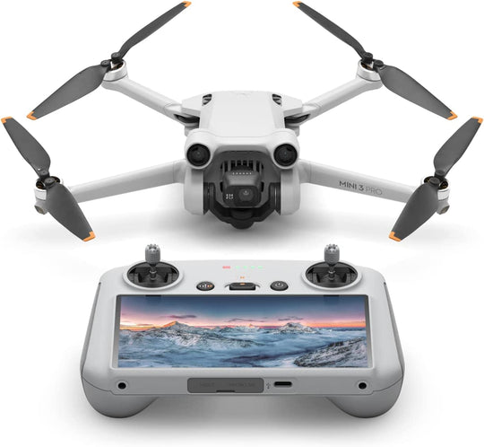 Mini 3 Pro (DJI RC), Dron ligero y plegable con vídeo 4K/60 fps, fotos de 48 MP, 34 min de tiempo de vuelo