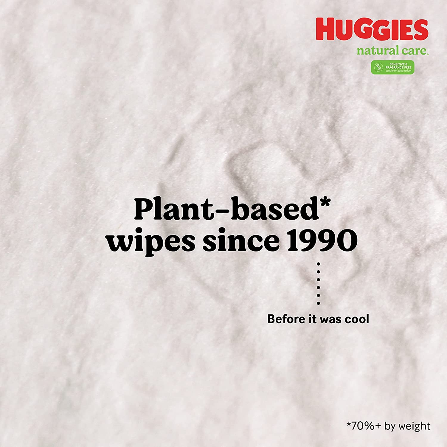 Huggies - Natural Care Unscented Baby Wipes, Sensitive - 768 Toallitas