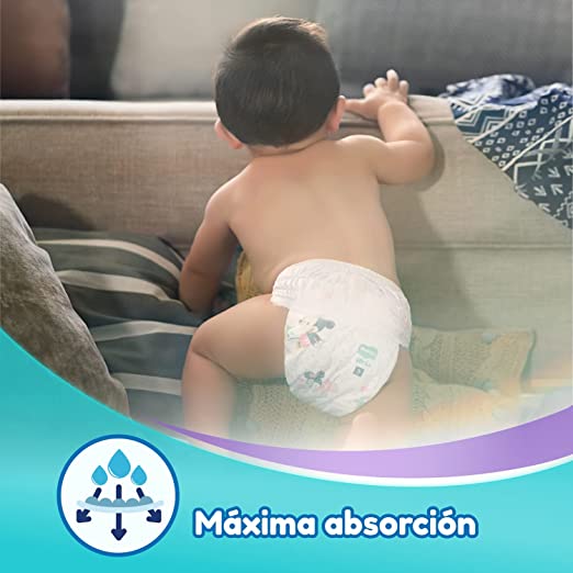 Huggies All Around Pañal Desechable para Bebé, Etapa 5 Unisex, Paquete con 40 piezas, Ideal para bebés de 11 a 14.5 kg