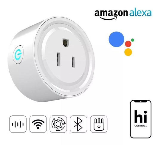 Enchufe Inteligente Wifi Compatible Con Alexa Y Google Home