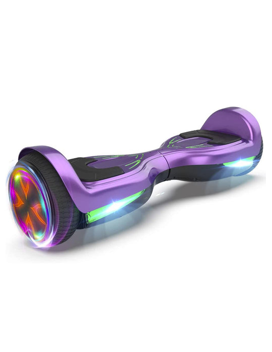 Hoverboard Patineta Eléctrica con Luces Led y Bluetooth