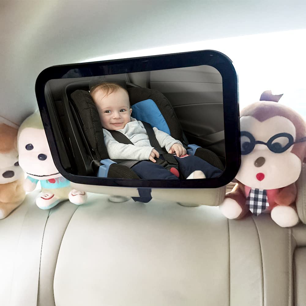 Espejo Retrovisor de Bebé para Auto,Rotación de 360 Grados VOICEPTT